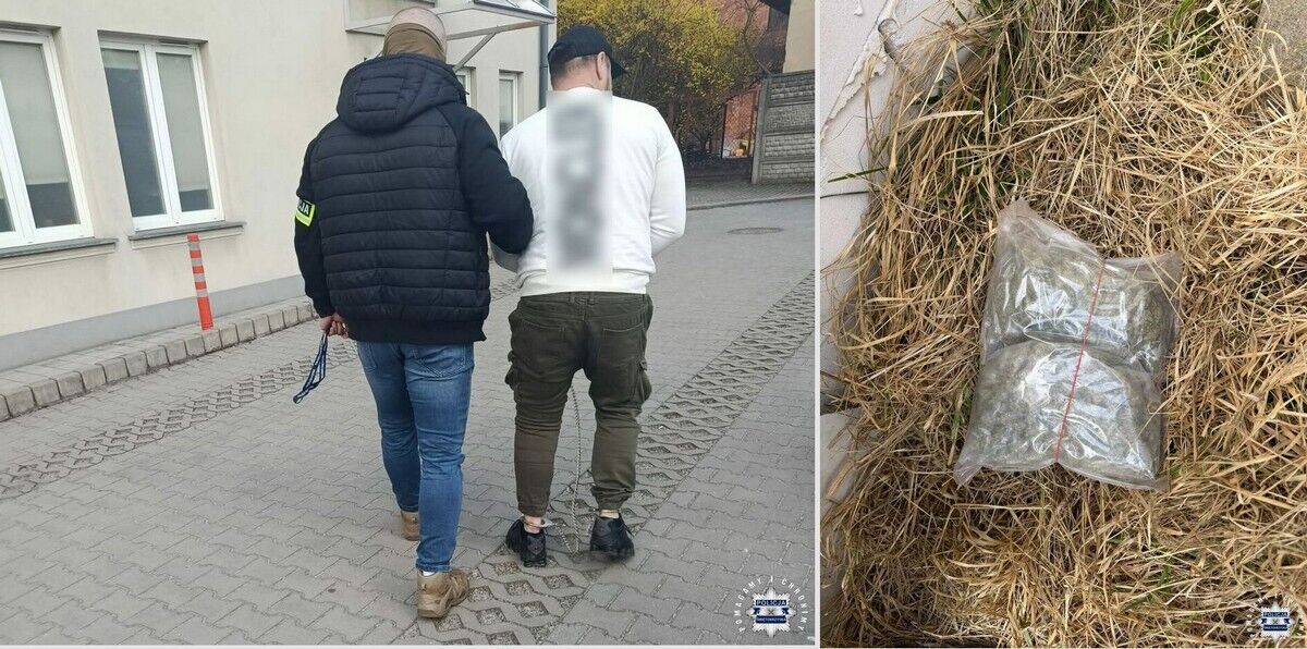 Poszukiwany posiadał znaczne ilości narkotyków